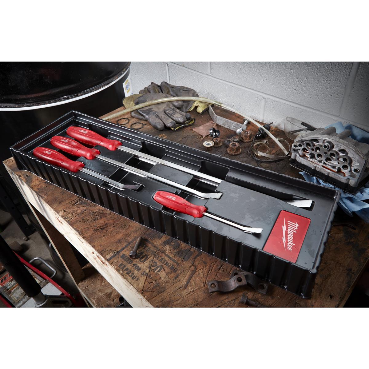 Milwaukee Stemmeisen--Set Stemmeisen-Set 4-teilig 4932501195