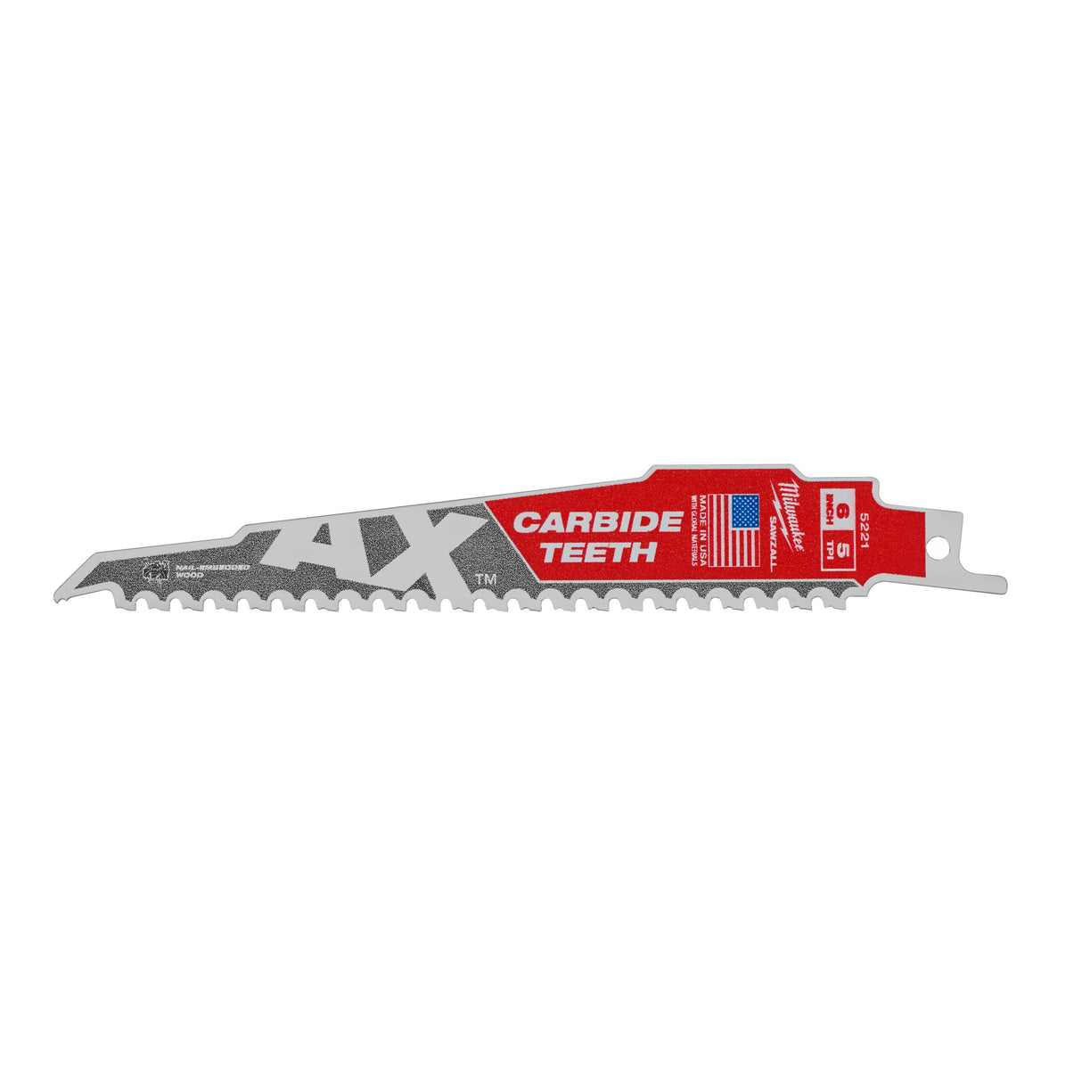 Milwaukee Säbelsägeblatt 150x5 mm THE AX HM (5) 48475521
