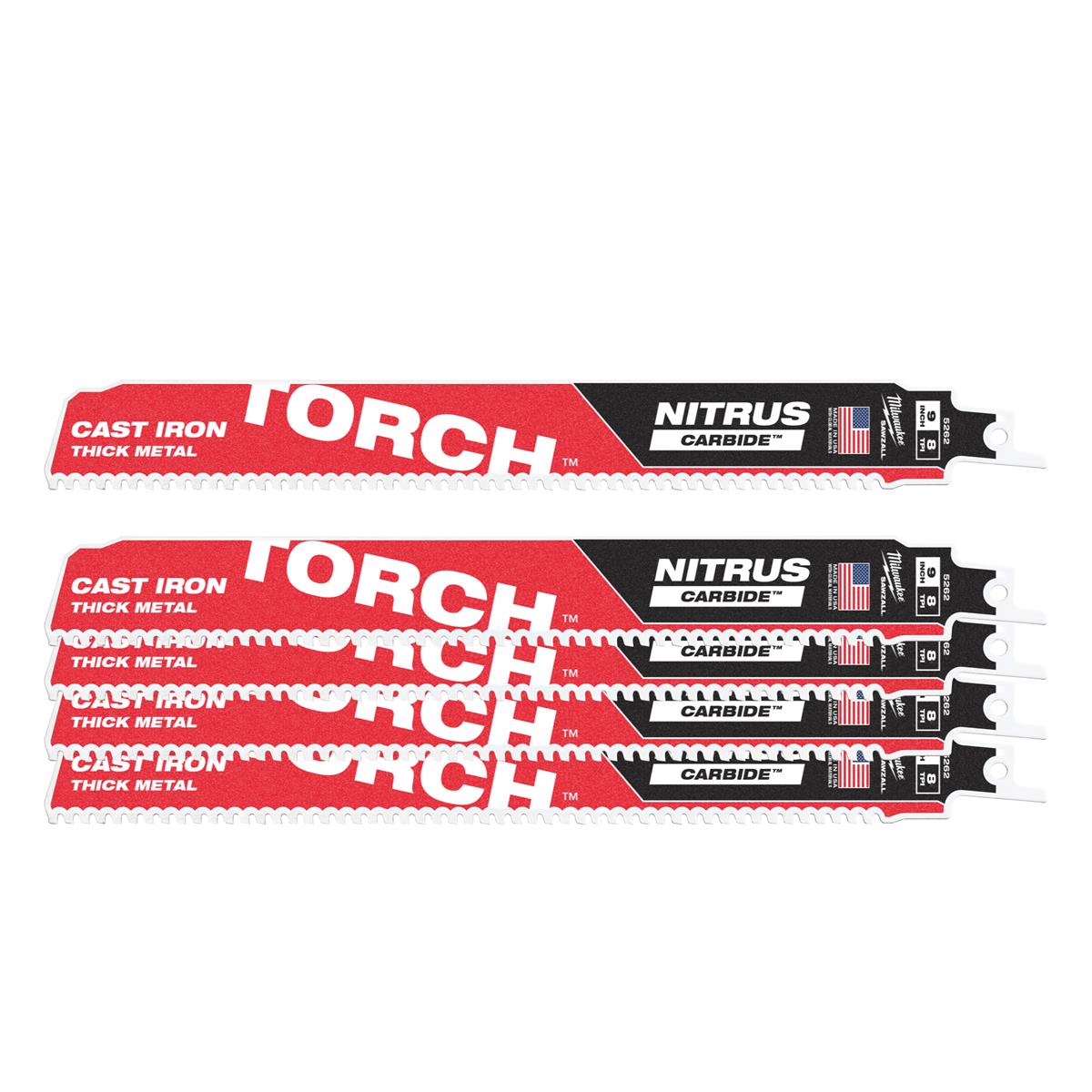 Milwaukee Säbelsägeblatt 230x8 mm TORCH NITRUS (5) 48475562