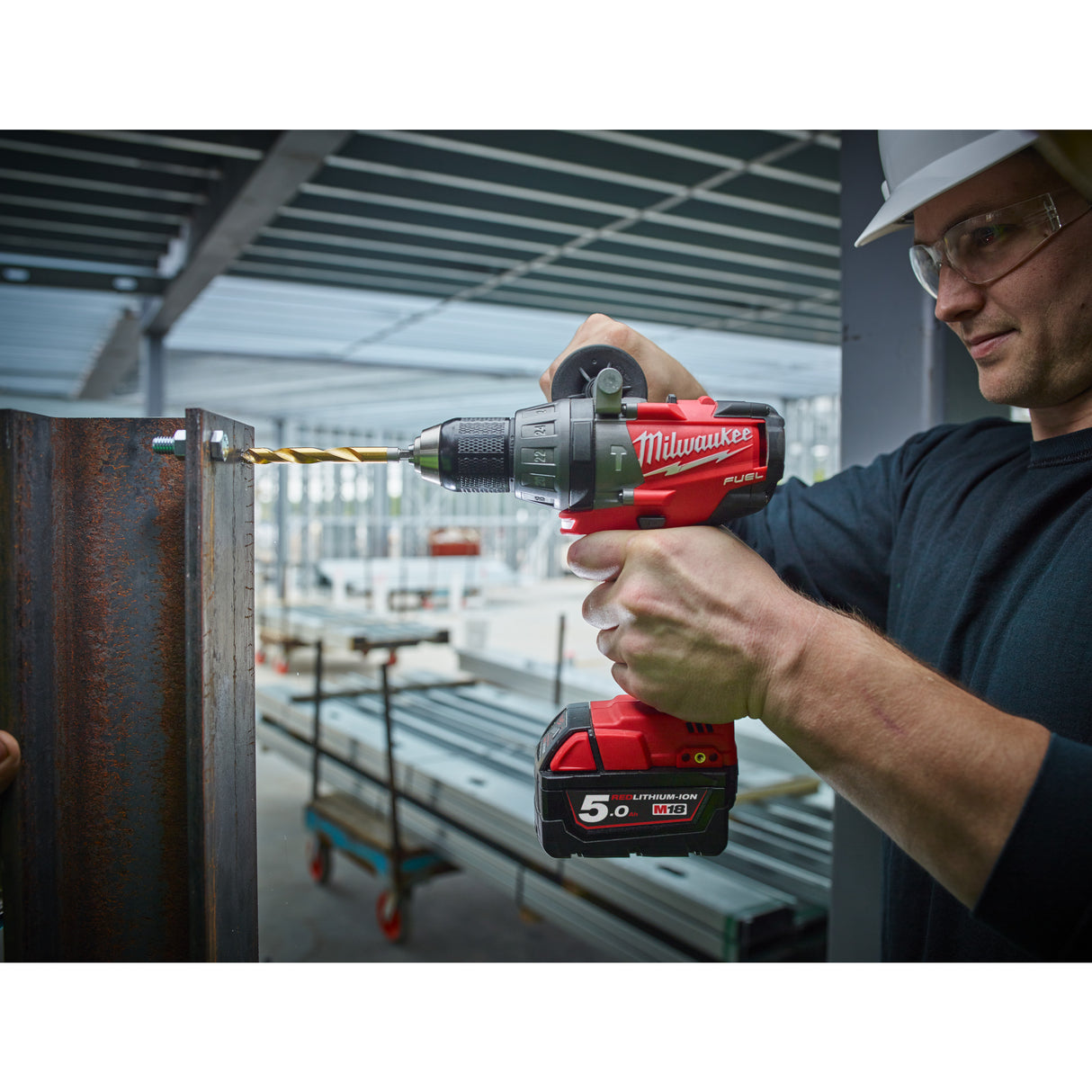 Milwaukee Metallbohrer HSS-G TiN RED HEX 9x73mm SHOCKWAVE 48894721 roteswerkzeug