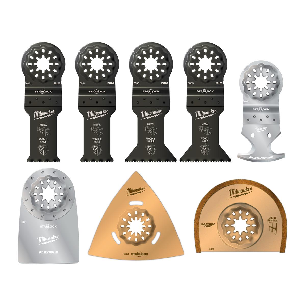 Milwaukee kit de rénovation multitool STARLOCK 48906088