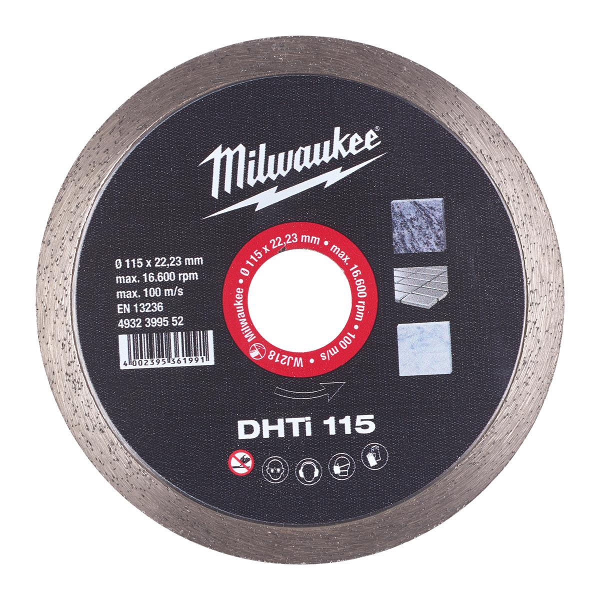 Milwaukee diamond cutting disc DHTi 4932399552
