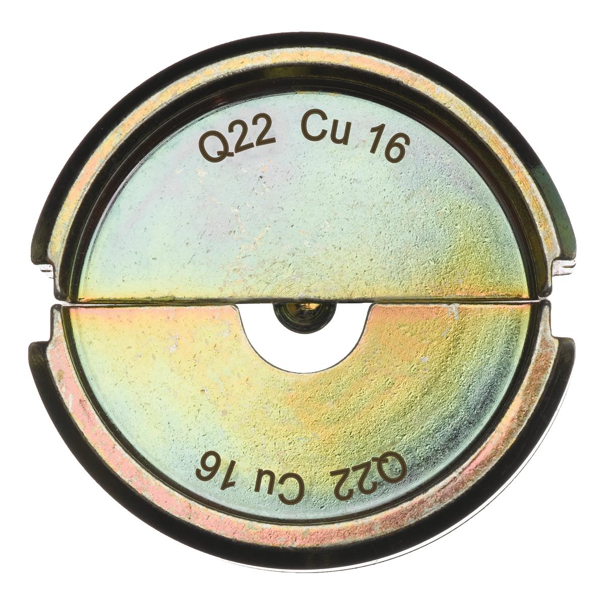 Milwaukee Presseinsatz Querschnitt 16 mm² Halbrund 4932451766