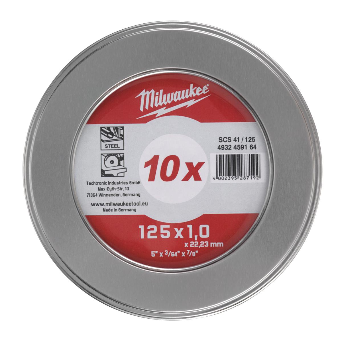 Disque à tronçonner le métal Milwaukee 4932459164