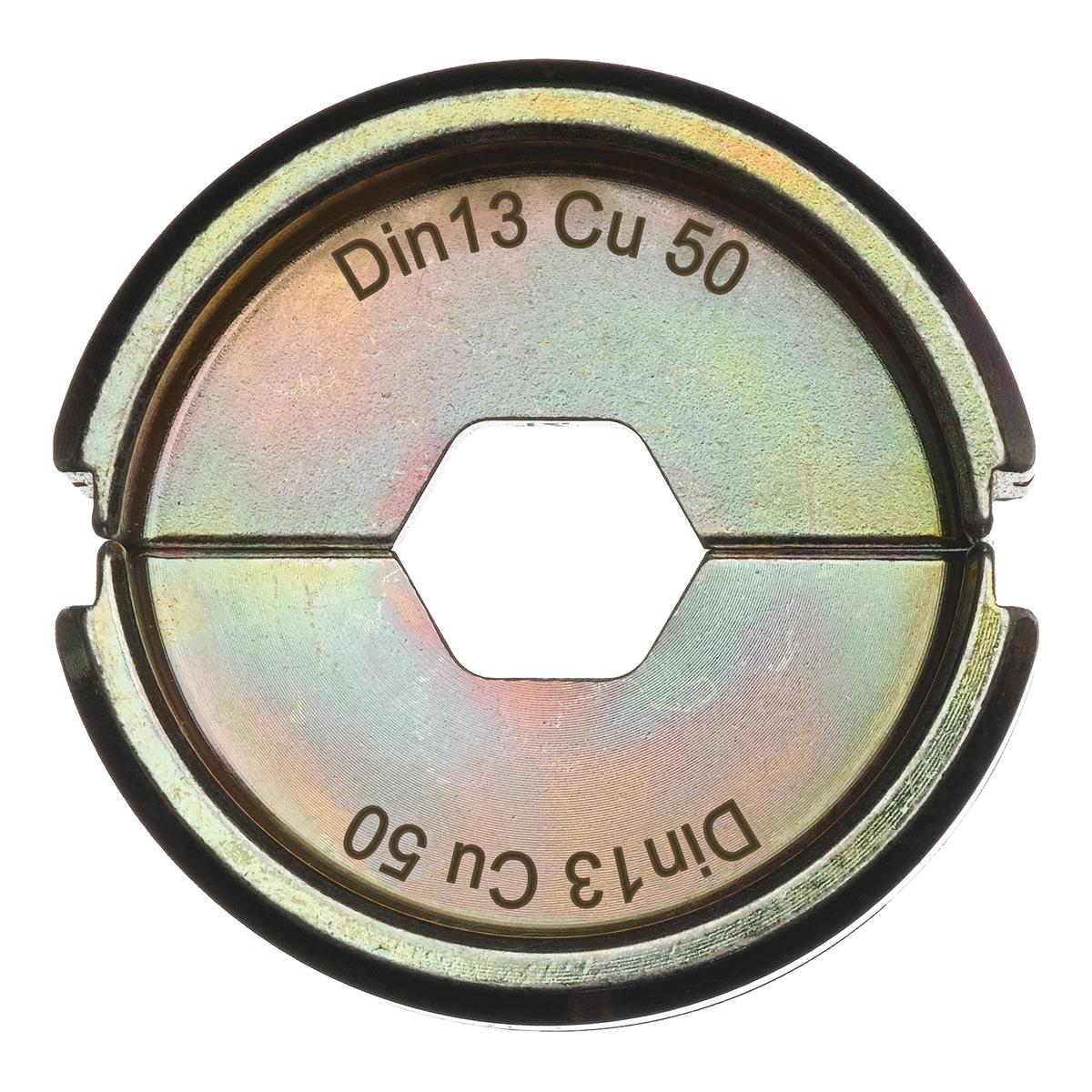 Milwaukee Presseinsatz Querschnitt 50 mm² Prägung 14 Hex 4932459468