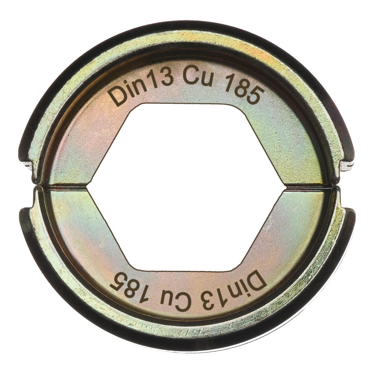 Milwaukee Presseinsatz Querschnitt 185 mm² Prägung 25 Hex 4932459473