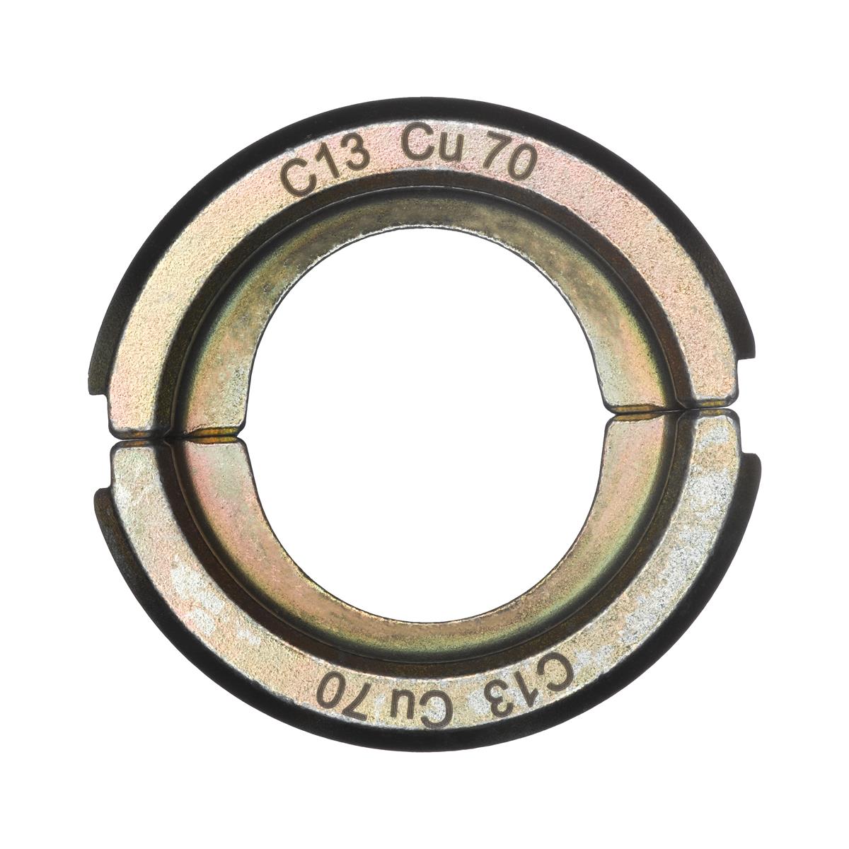 Milwaukee Presseinsatz zum Pressen von Abzweigklemmen Form C Durchmesser 70 mm² 4932459529