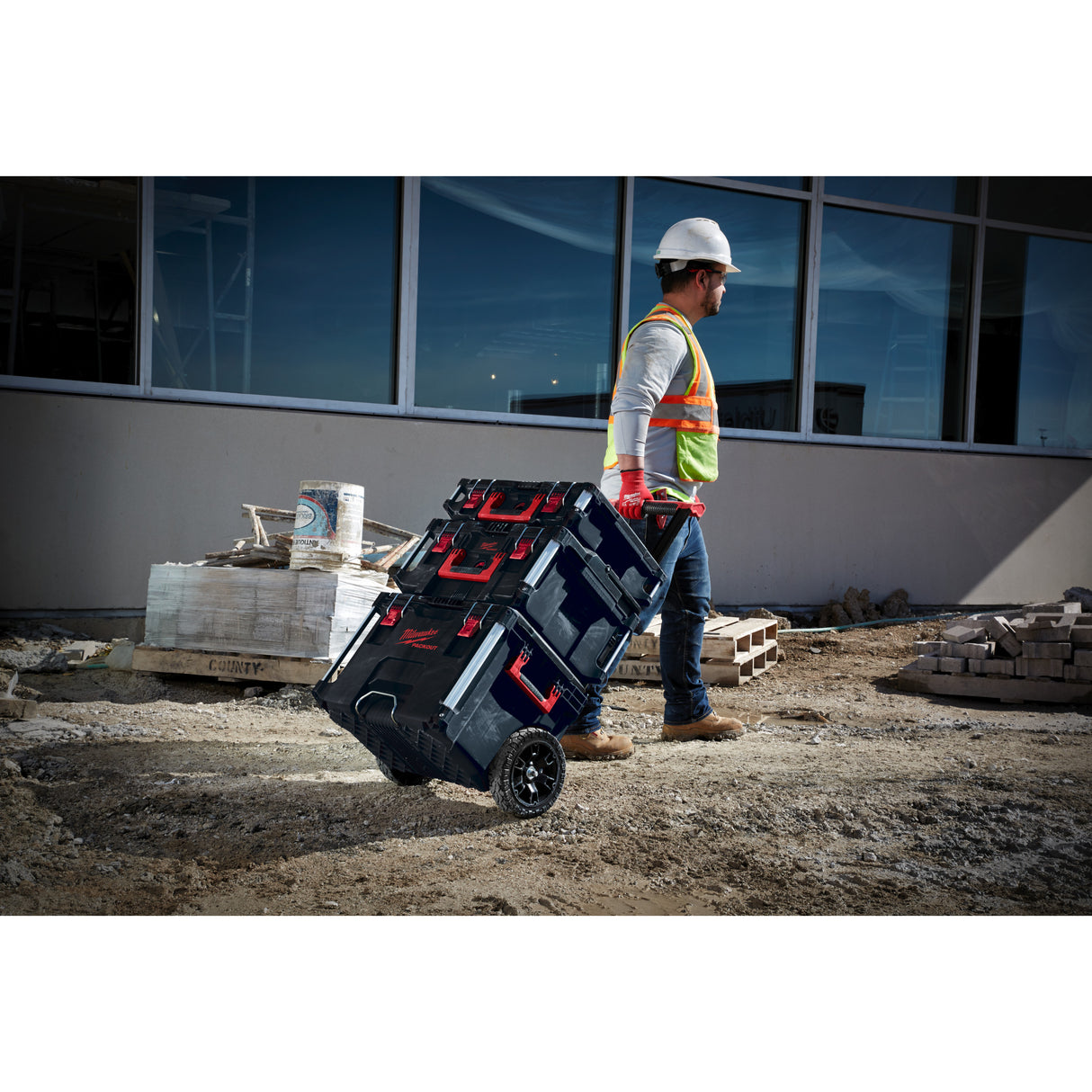 Milwaukee Koffer PACKOUT 4932464078 roteswerkzeug