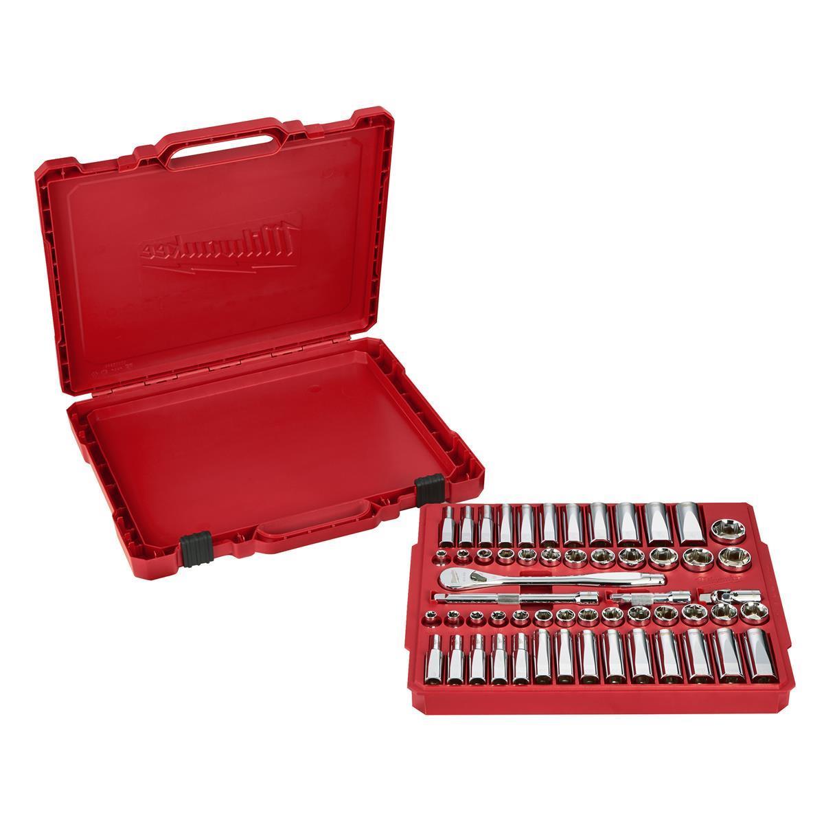 Milwaukee ratchet and socket wrench set 4932478812