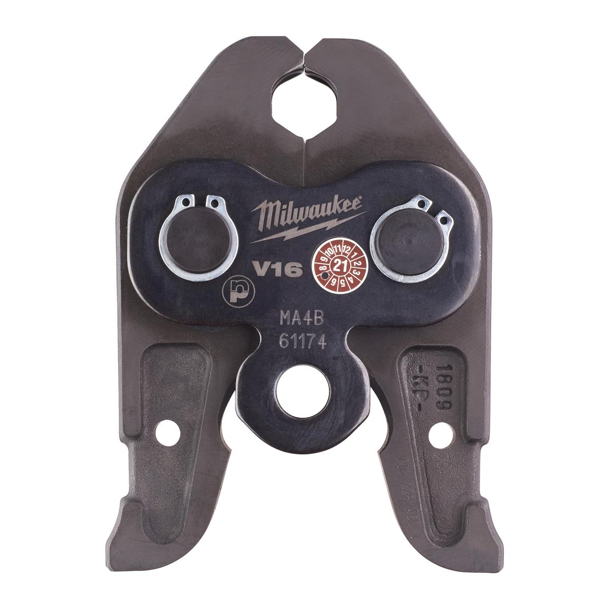 Milwaukee Pressbacke Ø 16 mm Profil V für M18 HPT, M18 BLHPT 4932471087