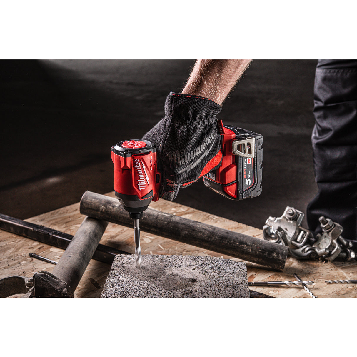 Milwaukee Multimaterial Bohrer SHOCKWAVE 10x60x120mm 4932471107 roteswerkzeug