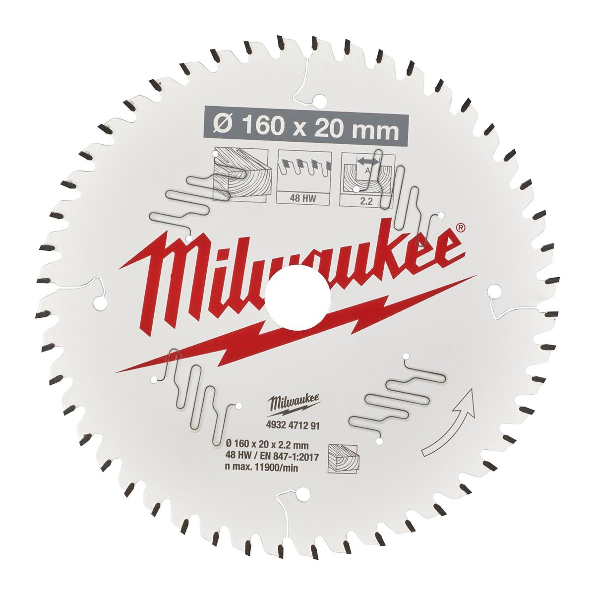 Milwaukee circular saw blade 4932471291