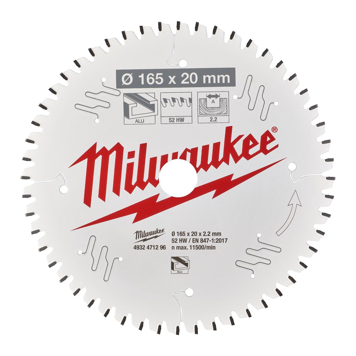 Milwaukee Kreissägeblatt 4932471296