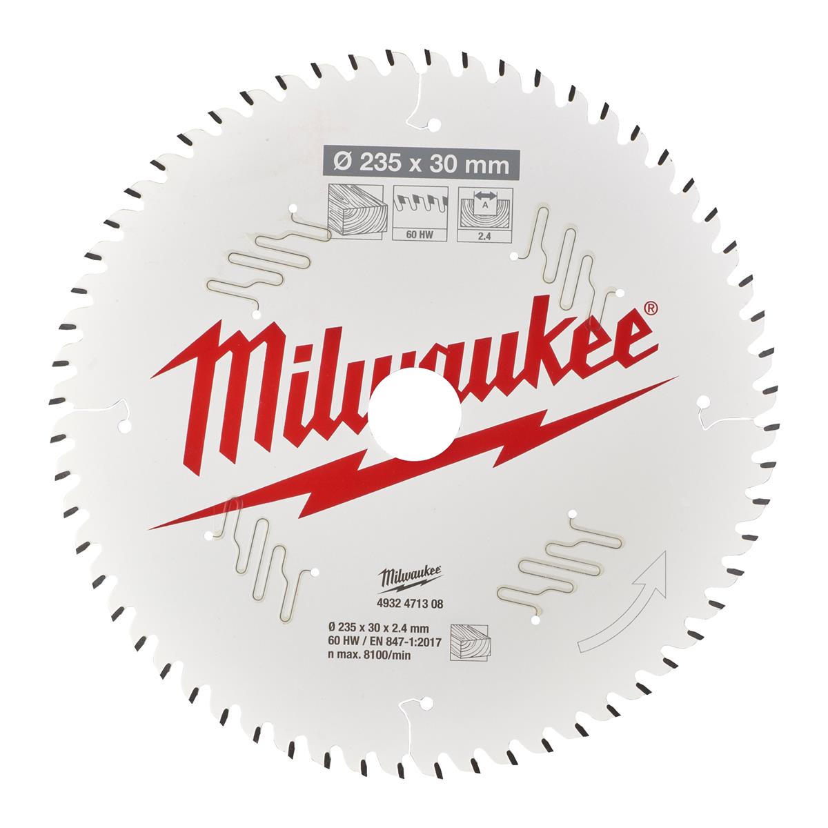 Lame de scie circulaire Milwaukee 4932471308