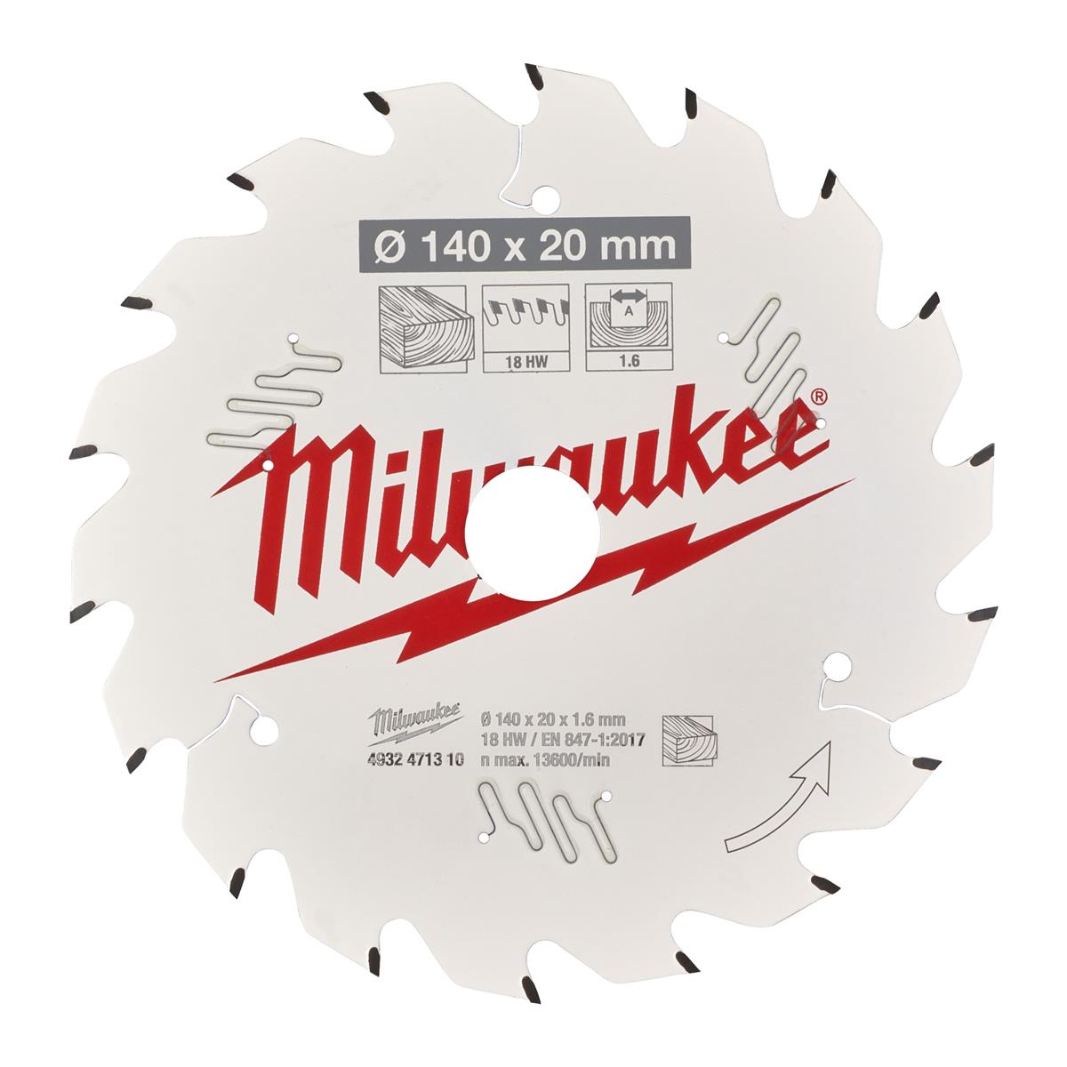 Milwaukee circular saw blade 4932471310