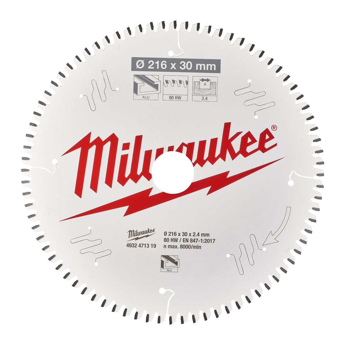 Milwaukee circular saw blade 4932471319