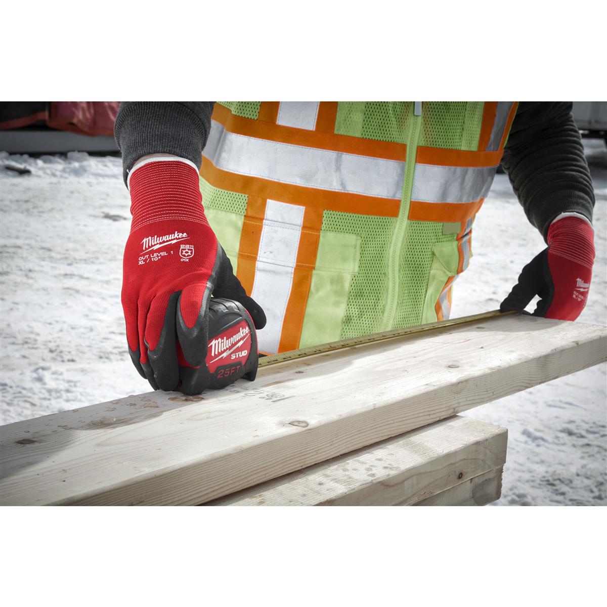 Milwaukee Cold Cut Resistant Gloves 1/A White 8 / M 4932471343