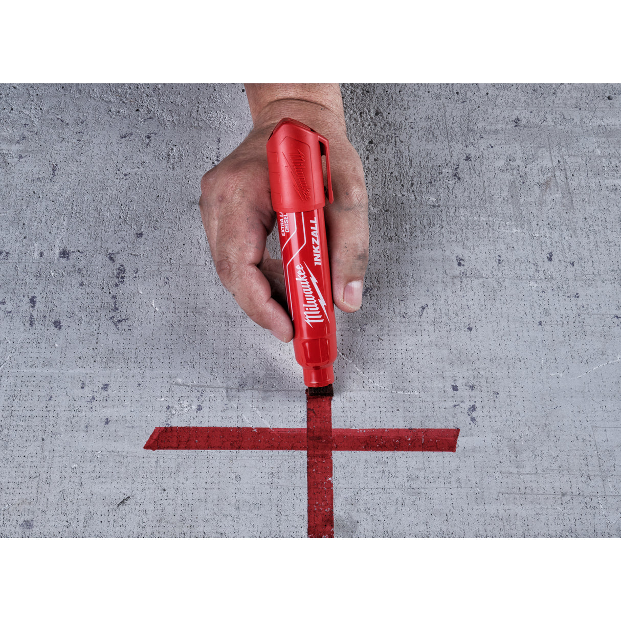 Milwaukee Permanentmarker INKZALL 4932471560 roteswerkzeug