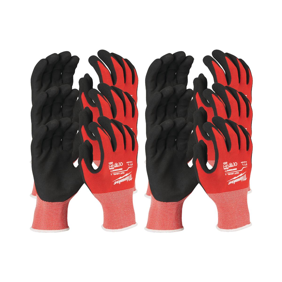 Milwaukee Cut Resistant Gloves 1/A White 9 / L 4932471615