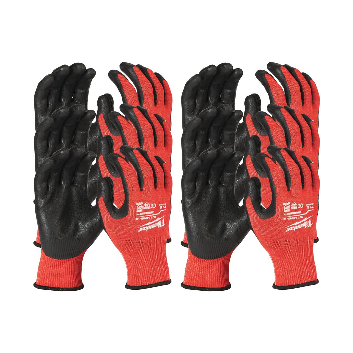 Milwaukee Cut Resistant Gloves 3/C Black 8 / M 4932471618