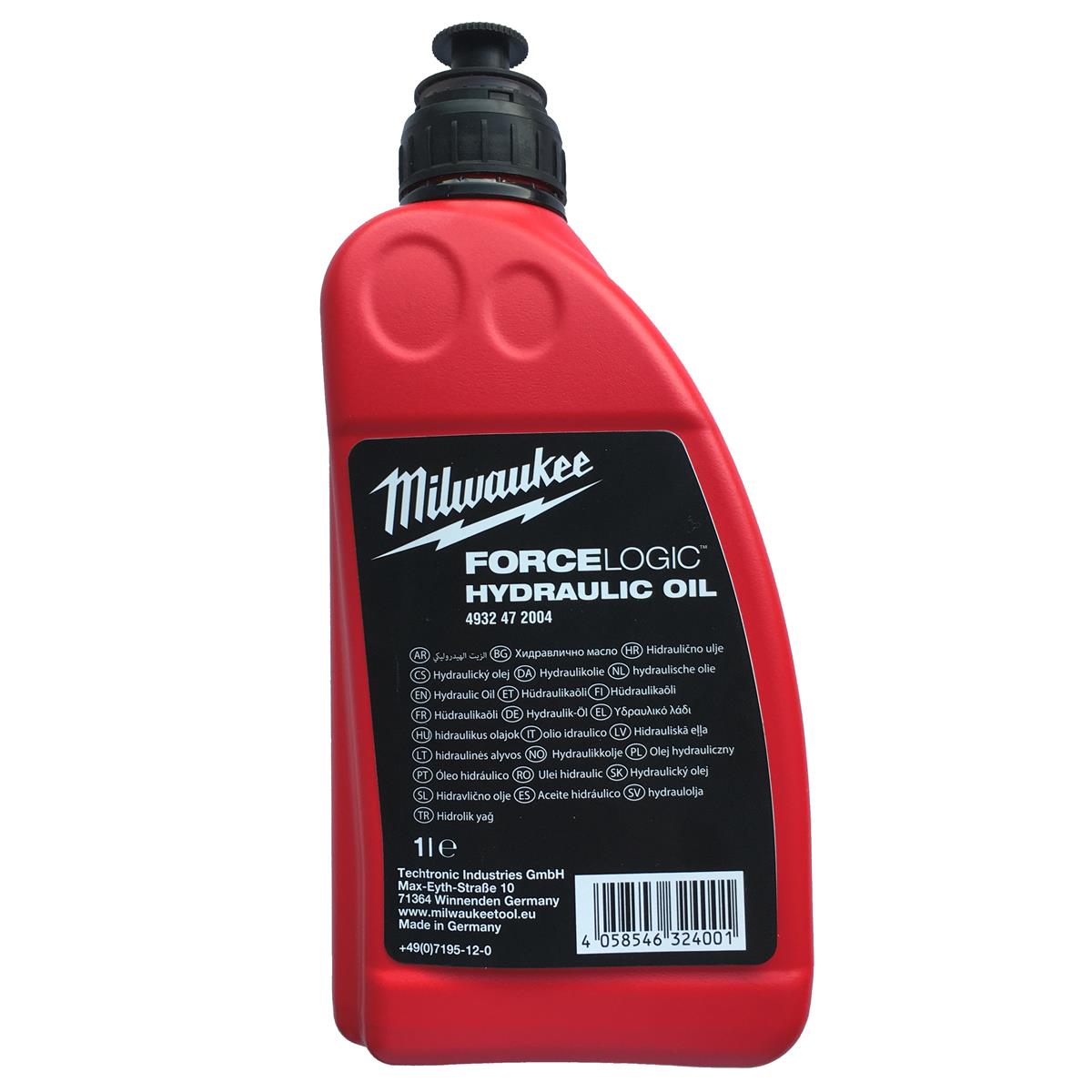 Milwaukee Hydrauliköl 4932472004