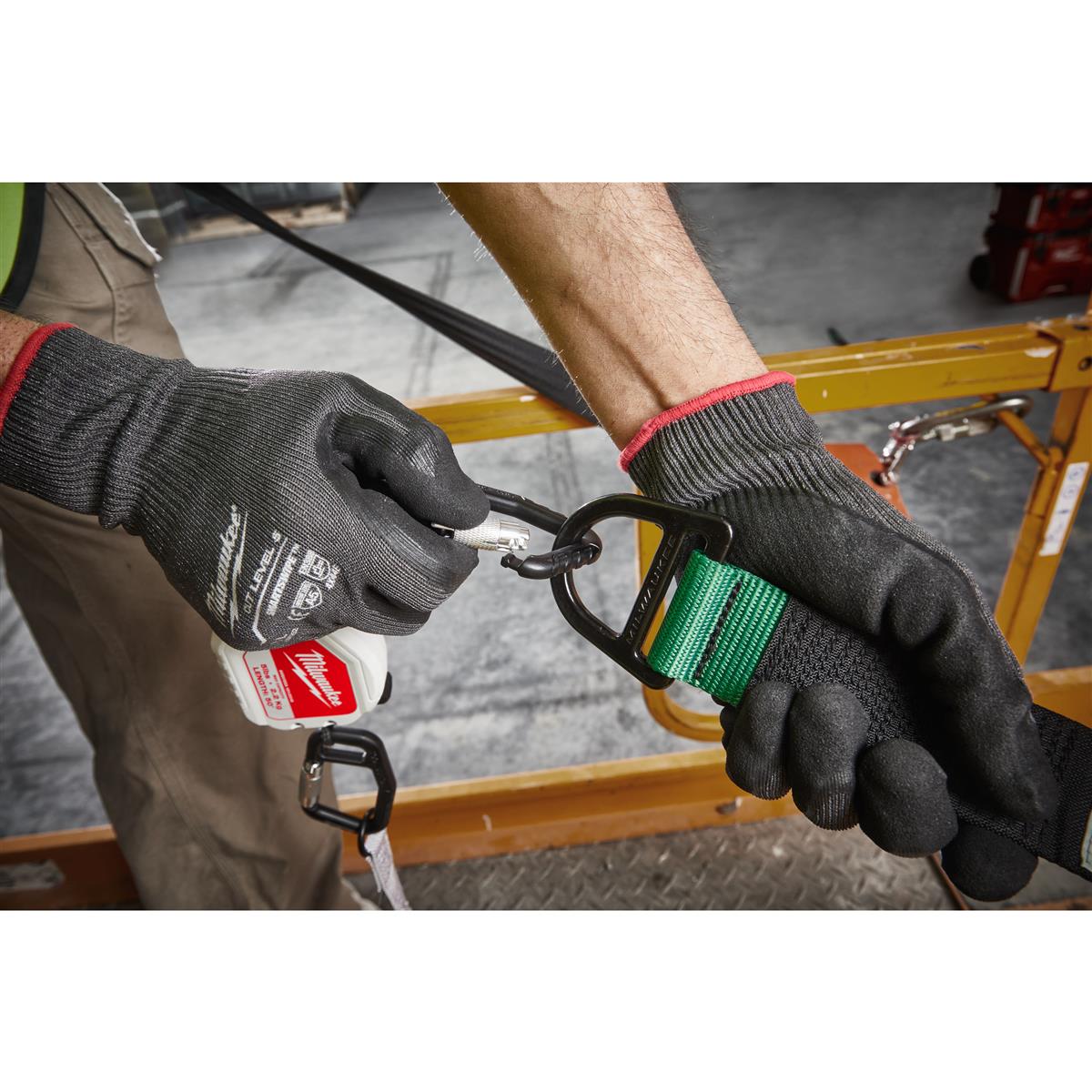 Milwaukee tool safety belt QUICK-CONNECT 4932472106