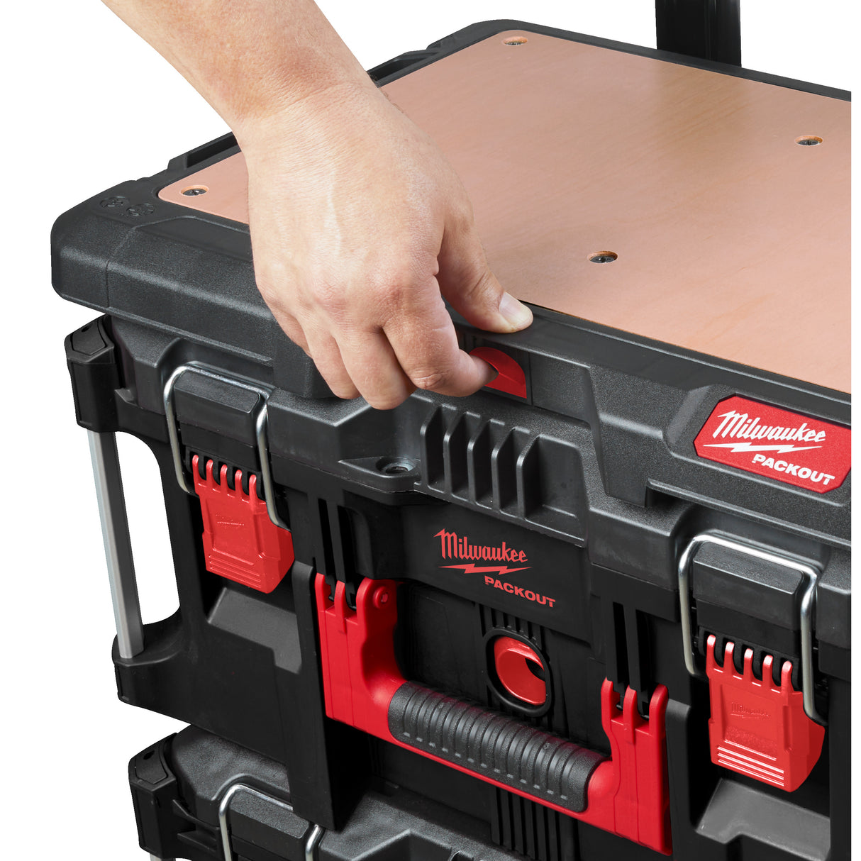 Milwaukee Arbeitsplatte PACKOUT 4932472128 roteswerkzeug