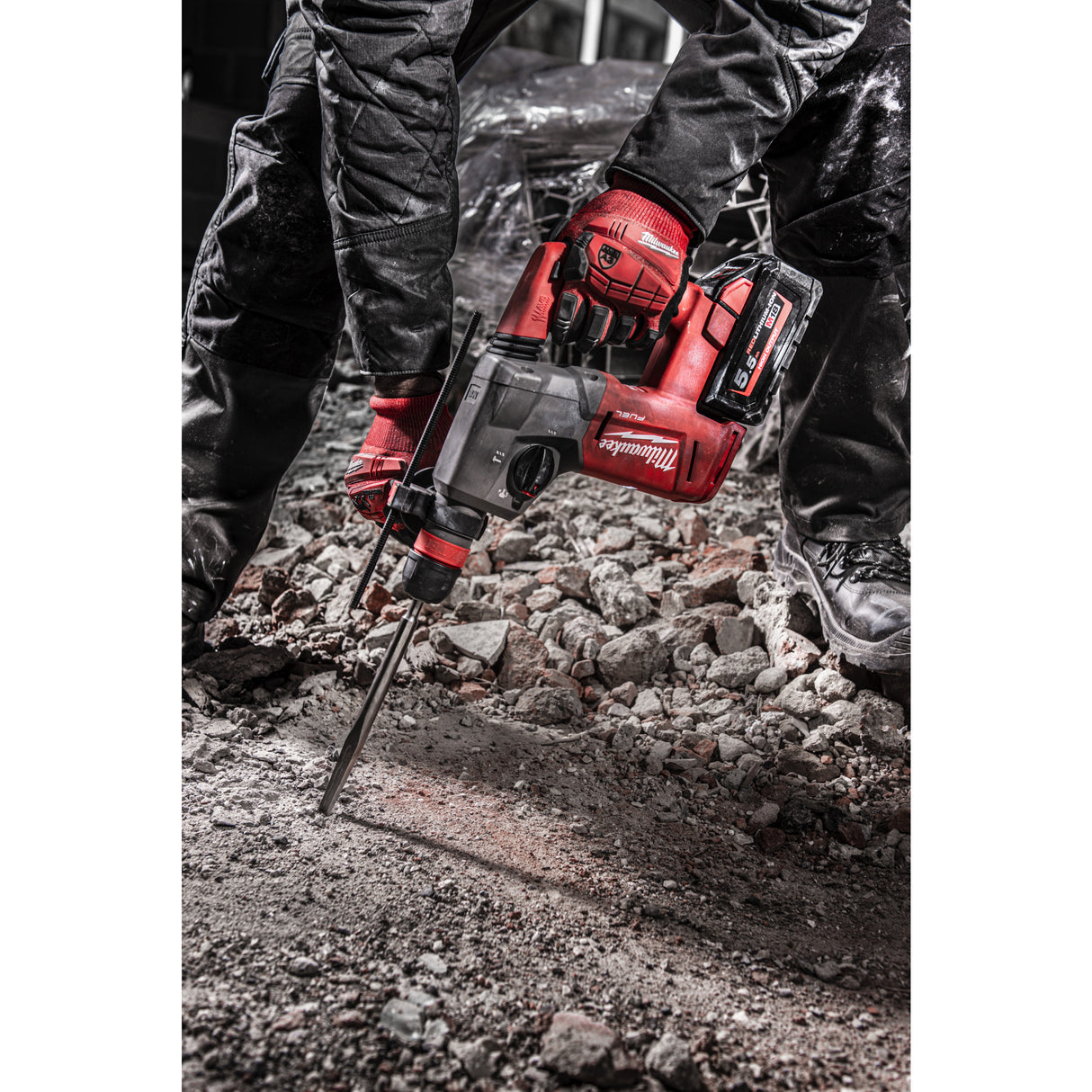 Milwaukee Breitmeißel SLEDGE 80mm SDS-Max 4932478269 roteswerkzeug