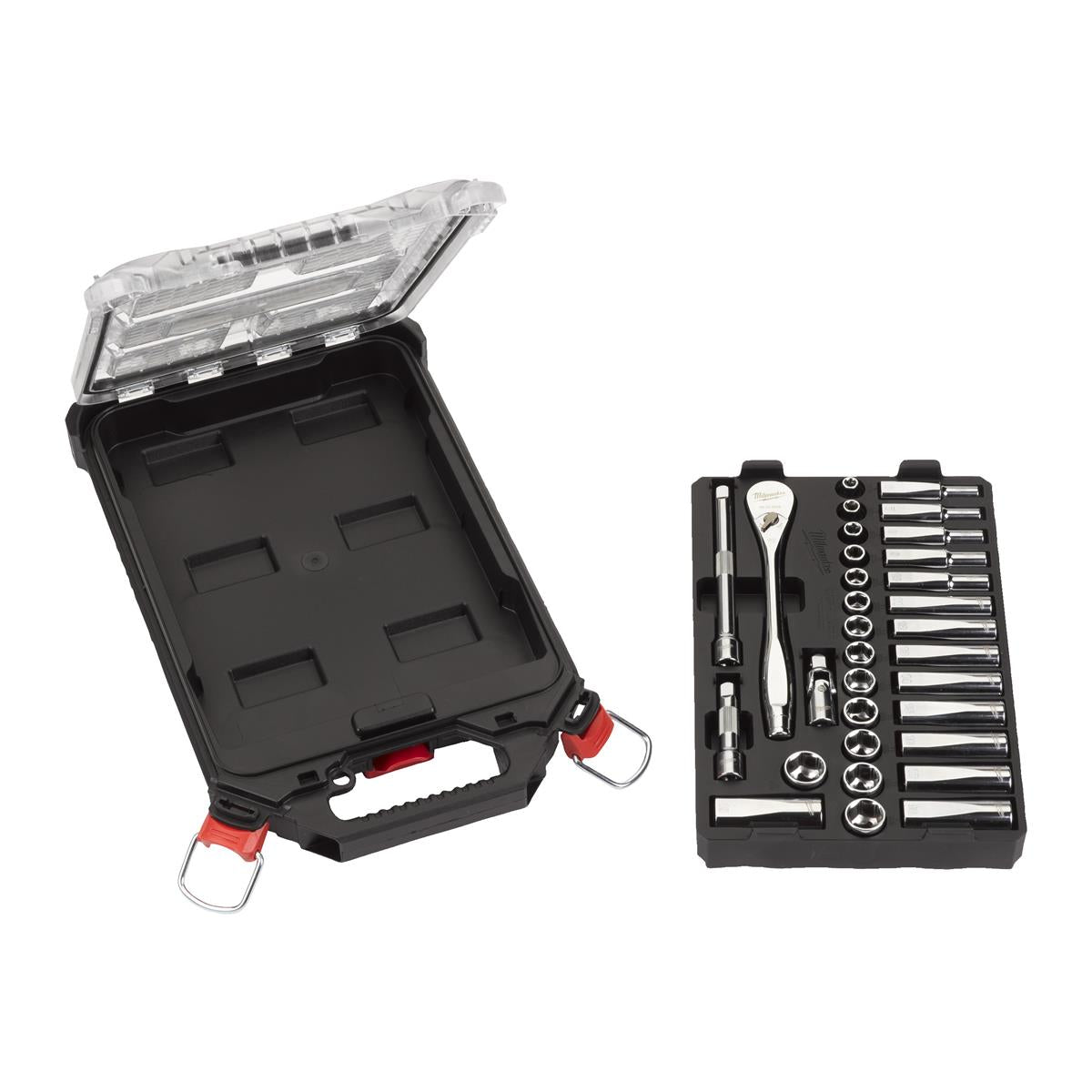Milwaukee ratchet and socket wrench set 4932478813