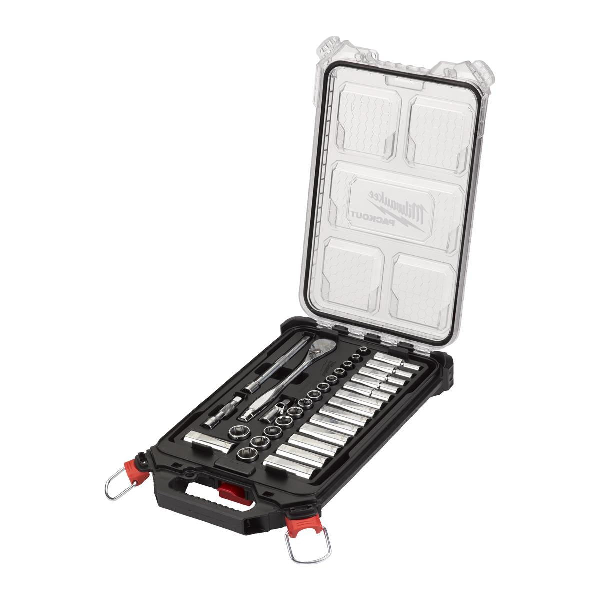 Milwaukee ratchet and socket wrench set 4932478813