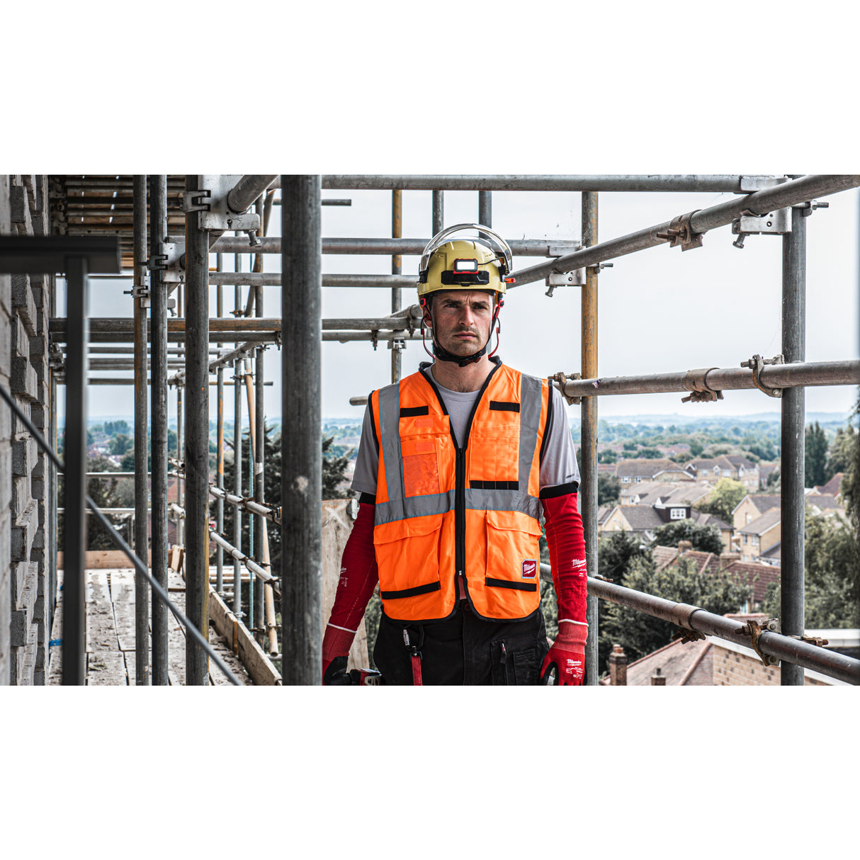 Milwaukee Industriekletterhelm BOLT200 Hi-vis gelb belüftet 4932480654 roteswerkzeug