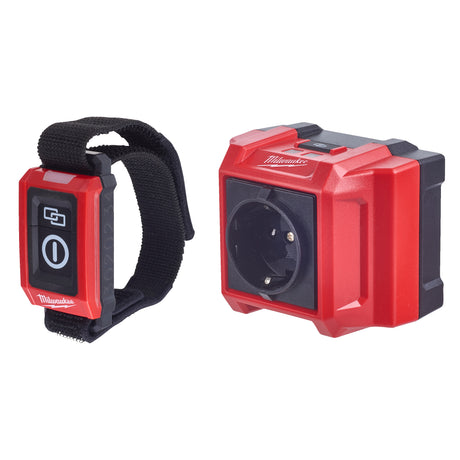 Milwaukee Funksteckdose mit Fernbedienung RCS 4932478965 roteswerkzeug