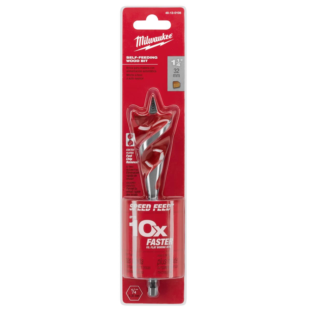 Perceuse à bois Milwaukee SPEED FEED 32x165mm 4932479476