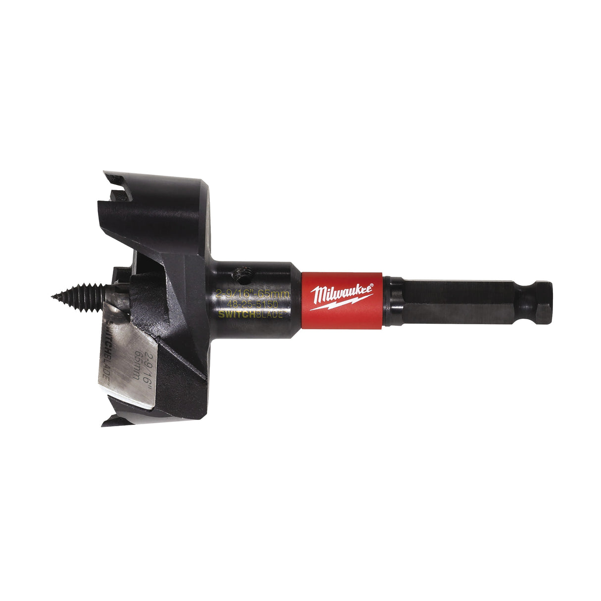 Milwaukee Selbstbohrer 65mm SWITCHBLADE 4932479502 roteswerkzeug