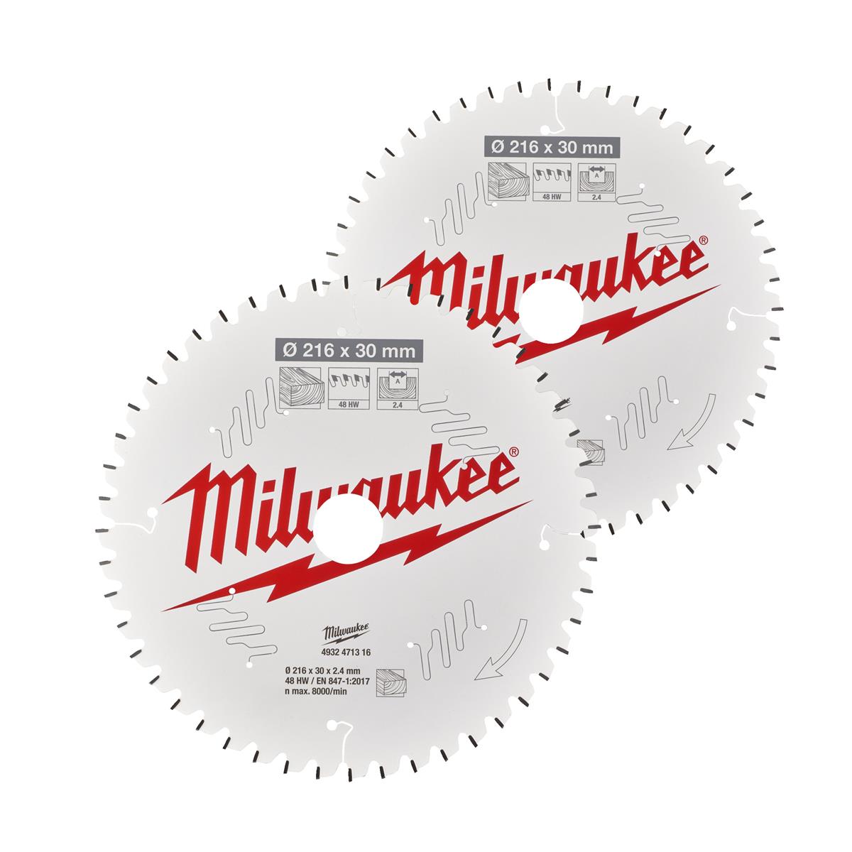 Lame de scie circulaire Milwaukee 4932479575