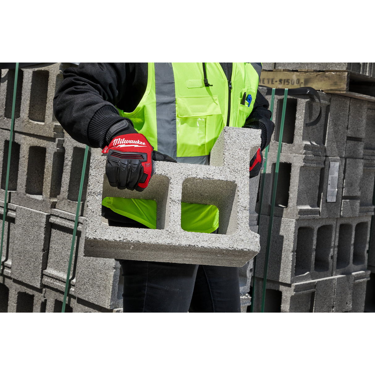 Milwaukee Winter-Arbeitshandschuhe 7 (7/S) 4932479731 roteswerkzeug