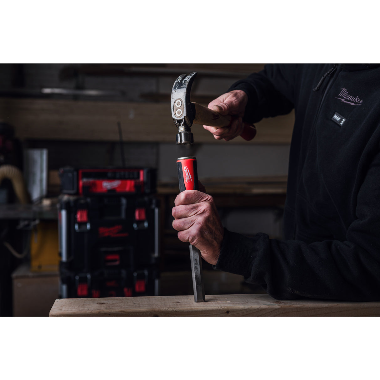 Milwaukee Stechbeitel 4932479894 roteswerkzeug