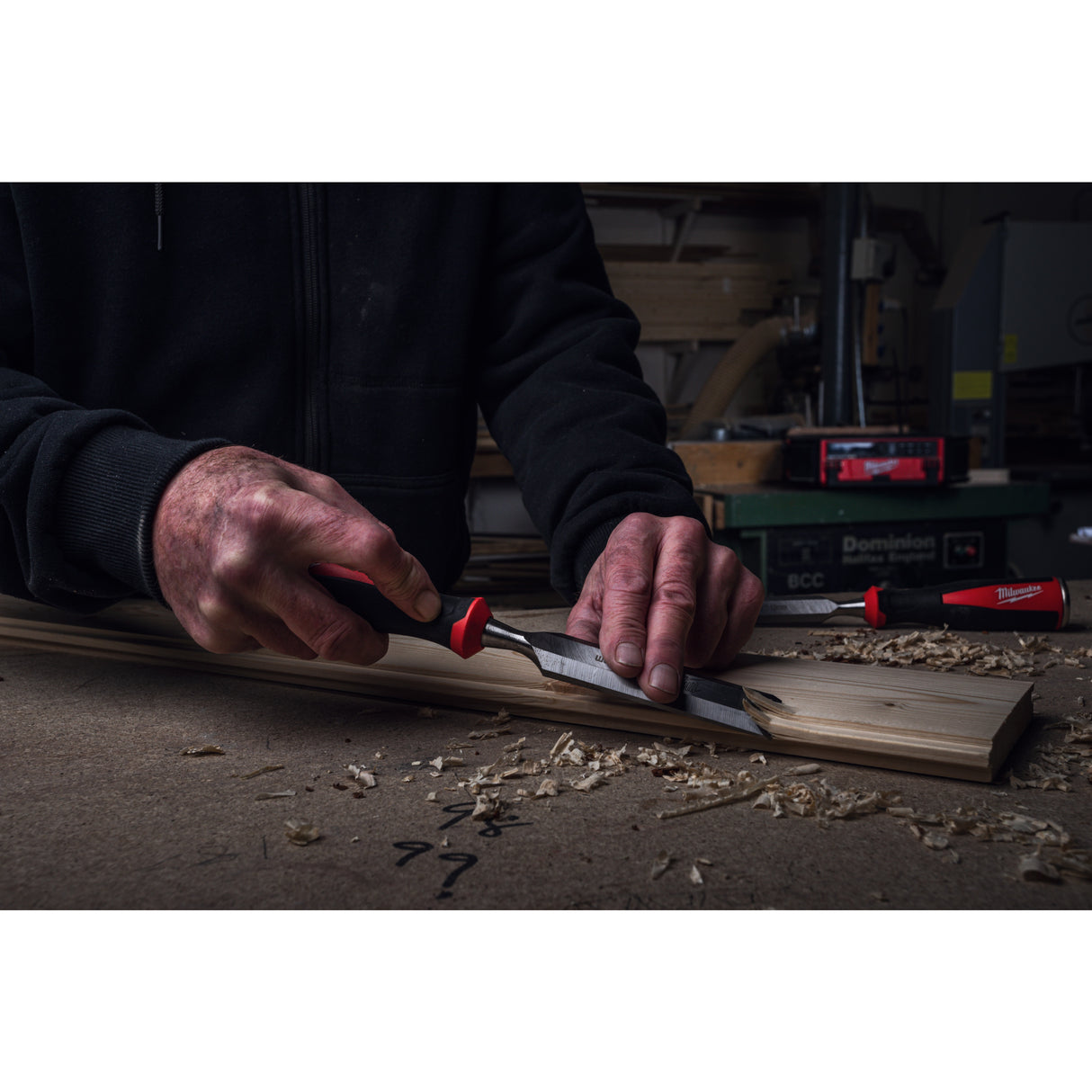 Milwaukee Stechbeitel 4932479895 roteswerkzeug