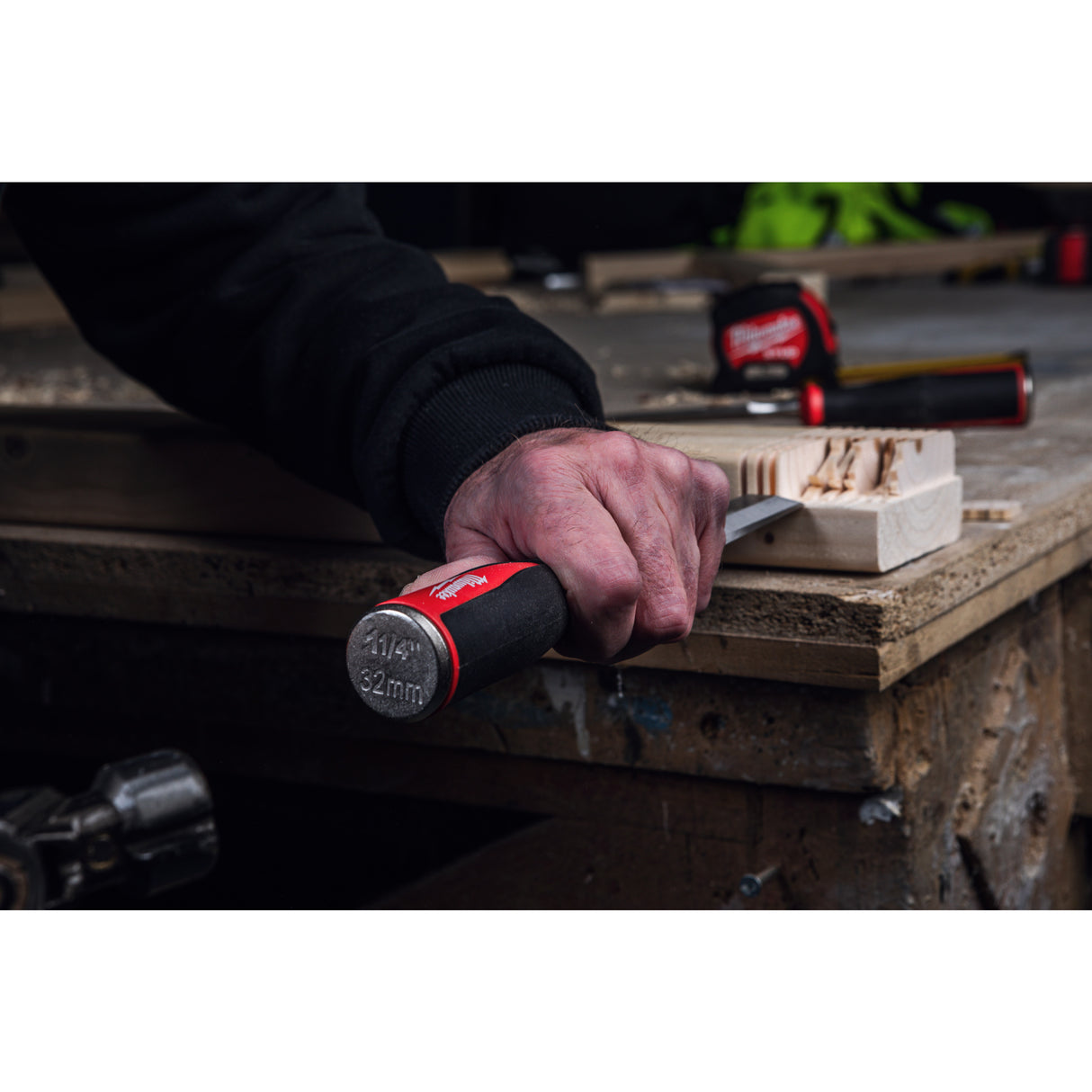 Milwaukee Stechbeitel 4932479896 roteswerkzeug