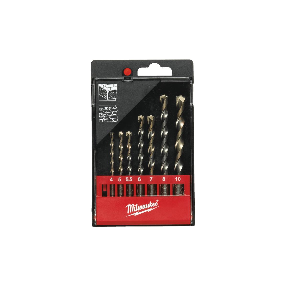 Milwaukee concrete drill set 4932480158