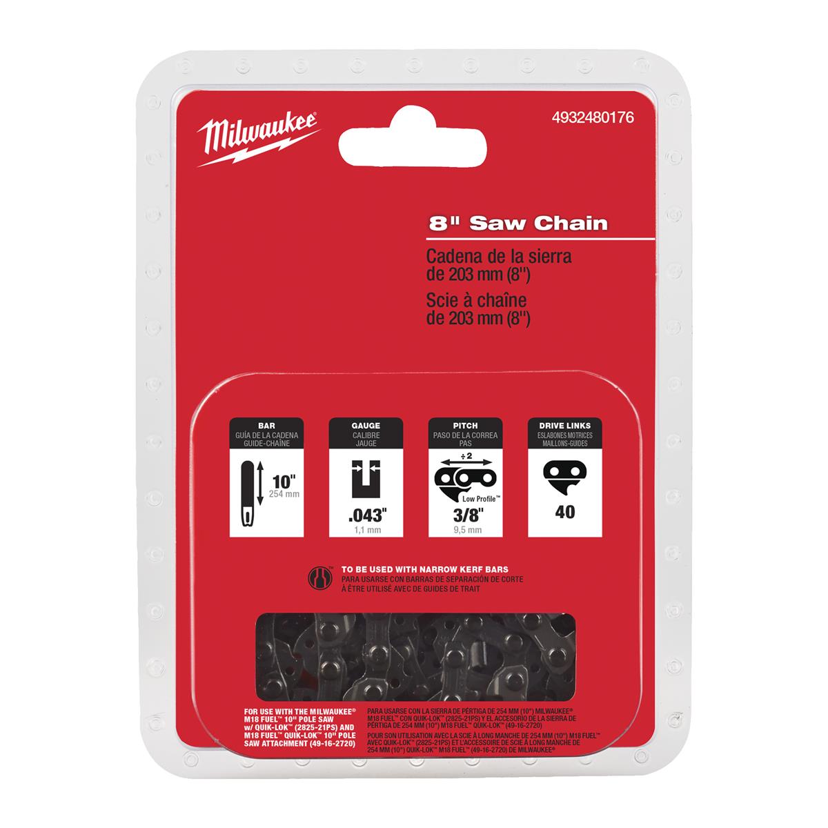 Milwaukee Sägekette für M18™ FHS20 4932480176
