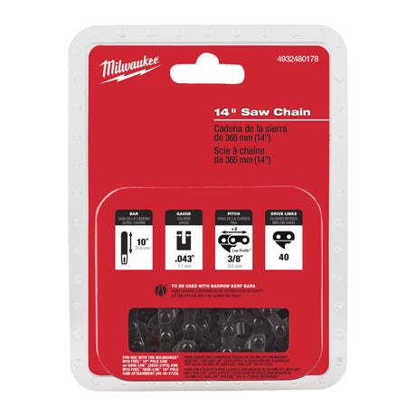 Milwaukee Sägekette für M18™ FTHCHS35 4932480178 roteswerkzeug