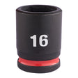 Milwaukee Schlagnuss 3/8" SHOCKWAVE 4932480273 roteswerkzeug