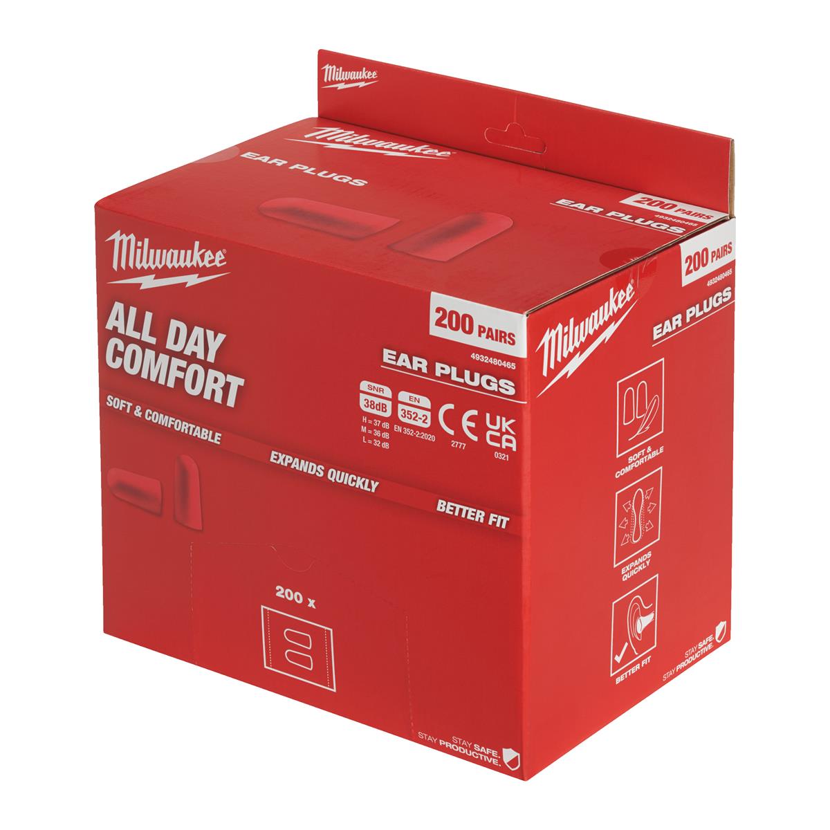 Milwaukee earplugs 4932480465
