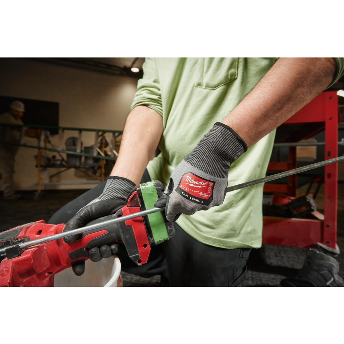 Gants de protection contre les coupures Milwaukee noirs 9 / L HI-DEX