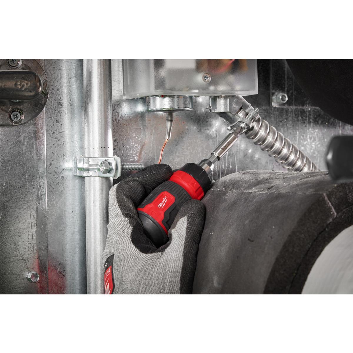 Milwaukee screwdriver with ratchet function 4932492811