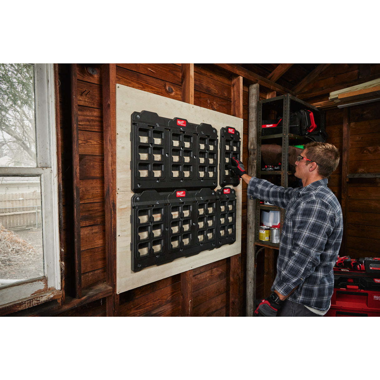 Milwaukee Montageplatte Kompakt PACKOUT 4932480621 roteswerkzeug