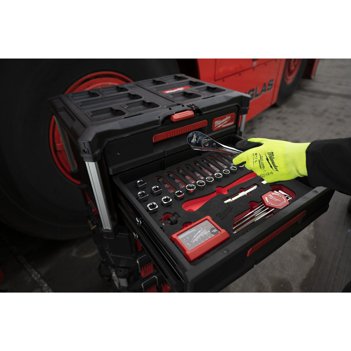 Milwaukee Einlage 4932480716 roteswerkzeug