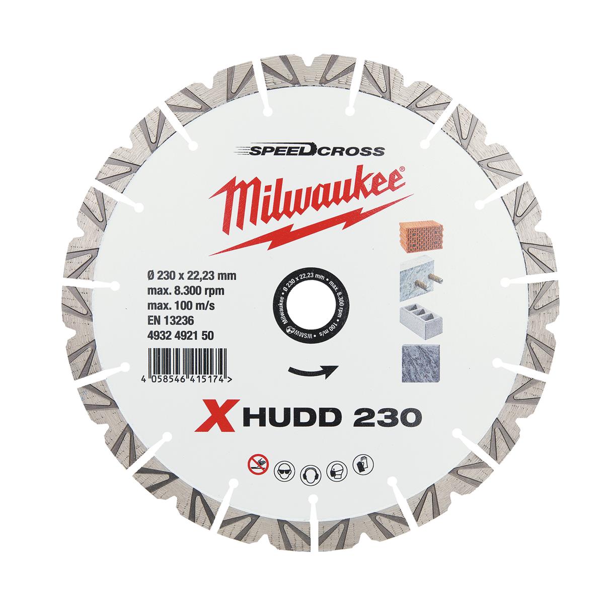 Milwaukee diamond cutting disc SPEEDCROSS XHUDD 4932492150