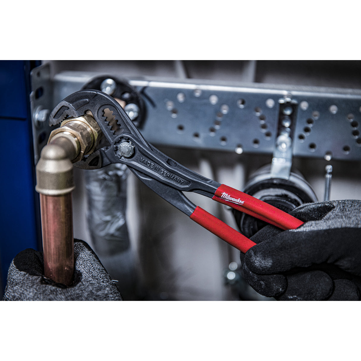 Milwaukee Wasserpumpenzange 4932492459 roteswerkzeug